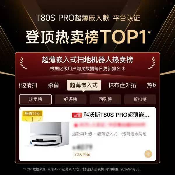 科沃斯 T80S PRO 商品展示图 3