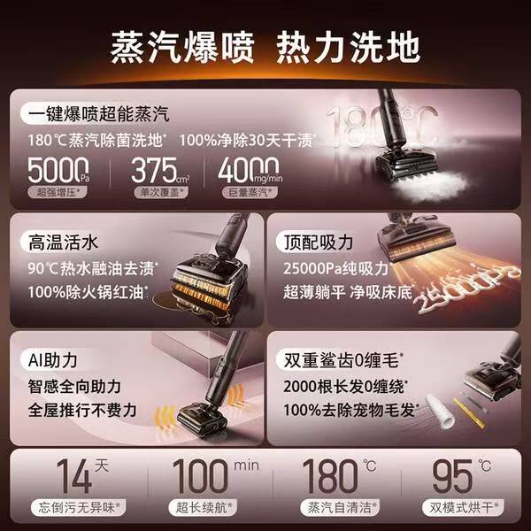 石头 A30 Pro Steam 2.0 商品展示图 3